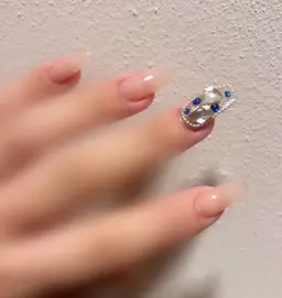 【ネイル】長さだし10本+マグネットorラメグラデーション(オフあり)