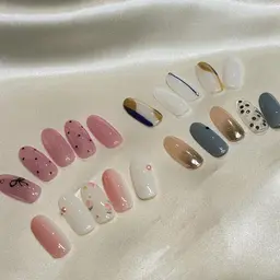 【ハンド大人気🩷🉐】選べるワンホン&ニュアンス定額ネイル💛色変え無料💛ジェルオフ込