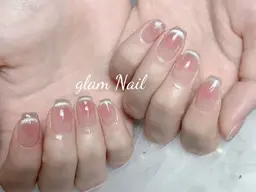 ★大人気★ワンホンネイルマグネットフレンチ（チックベース）¥9580→¥8580