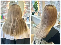 ⚠️ブリーチ毛ハイダメージの方はコチラ【髪質改善】カット＋美髪矯正＋カラー＋5ステップトキオトリートメント