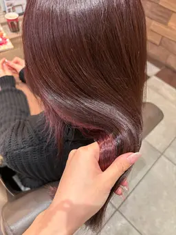 艶々✨️暖色カラー🍒