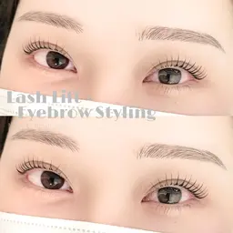 🌻大人気似合わせデザインで一気に可愛くなれる🌻ラッシュリフト×眉毛ワックス※HPBはトリートメント付き