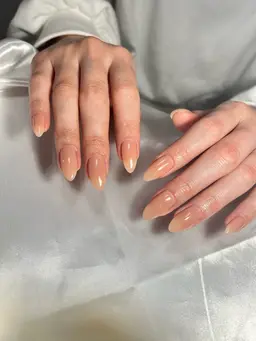 ハンドorフット🌈艶ワンカラー/グラデーション