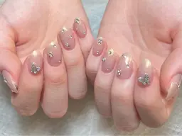 【ミニモSALE】 🎀 ワンホンネイル🎀ストーン付け放題