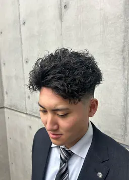 🎉モデル価格🎉 men’s 迷ったらとりあえずこれ！カット＋パーマ相談クーポン🔥U29メンズ限定