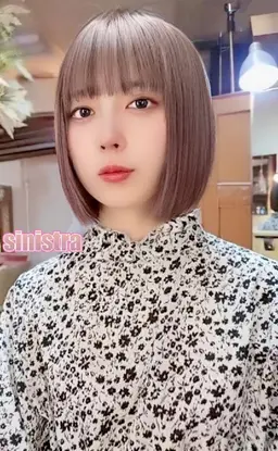 ★前髪ストレート＋前髪カット＋トリートメント★3400円★全体カットは4900円★目の上の前髪部分だけ鼻先未満の長さ規定