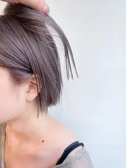 【✨初回様限定✨】カット＋ブリーチ＋透明感カラー(ダブルカラー)