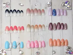 初回オフ込み★シンプル定額ネイル