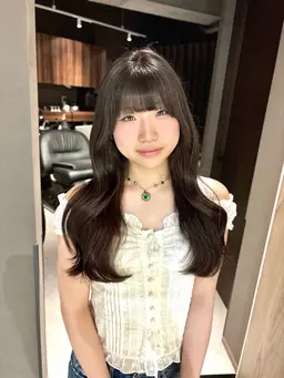 🎀《1日2名様限定クーポン》ロング料金無し🎀ケアカラー＋クイックトリートメント