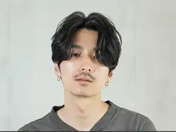 ニュアンスパーマ  + 骨格矯正カット