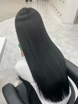 【美髪になりたい方用⟡.·】サラ艶💫縮毛矯正+カラー+髪質改善トリートメント+カット🎼