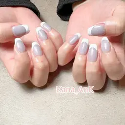 【オフなし】うる艶フレンチ🩵