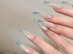 チップ長さだし&シンプルお持ち込みデザイン