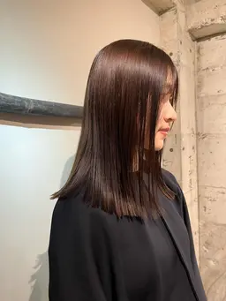 《ホームケア付き》‪🌱‬カット+ヴィーガントリートメント‪🌱‬/ツヤ髪/ボブ/ワンホンレイヤー