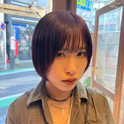 【🍒モデルさん限定🍒】ワンカラー+無料カット(レディースショート・ハンサムショート・ベリーショート)