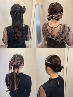 前髪カット＋おまかせヘアセット💫¥5,500