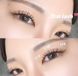 💚フラットラッシュ120本💚(オフ込み)コーティング付き💫