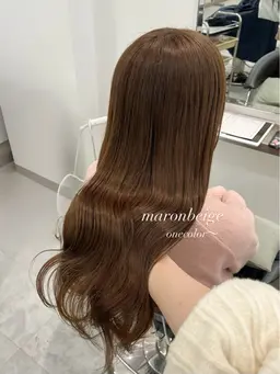 【透明感ワンカラー】+【高保湿Aujua4stepトリートメント】🪽🫧