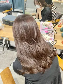 【ブリーチなしダブルカラー🌈】　ブリーチなしで憧れのハイトーンに✨　イルミナライトニングカラー+艶トリートメント