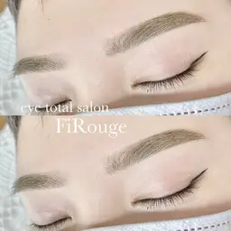 【アイブロウWAX脱毛＋間引き】眉メイク込み。不要な眉毛をWAX脱毛(1回)で除去。骨格、表情筋に合わせて似合う美眉に✨