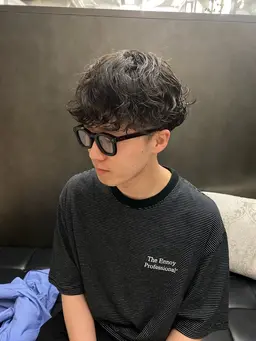 【メンズ限定】🔗カット➕似合わせフェザーパーマ👽