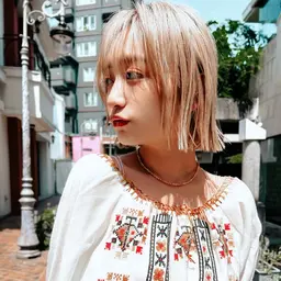 💜🩷ダブルカラー(ブリーチ)+3stepトリートメント🌈￥17100→11500⭐️