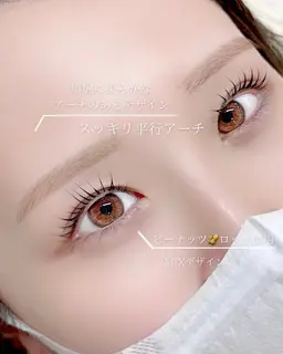 □アイブロウ+パリジェンヌ《ミニモ限定価格》(150分)