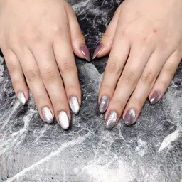 お試し&モデル価格🉐"美フォルム&ネイルケアパッケージ"ワンカラー(マグマネット、フラッシュ、グリッター含む)オフ込み