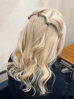 ダメージを最小限に🧸ケアブリーチ&ダメージレスカラー🪄︎︎