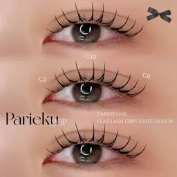 《New!!🩷》大人気パリエクデザイン✨️パリジェンヌラッシュリフト+フラットラッシュ100​〜​120本