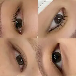 瞳に光が入る、透明感まつ毛パーマ