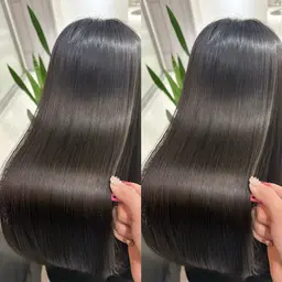 【💖平日限定💖艶髪フルコース】縮毛矯正+艶カラー+カット+選べるトリートメント✨