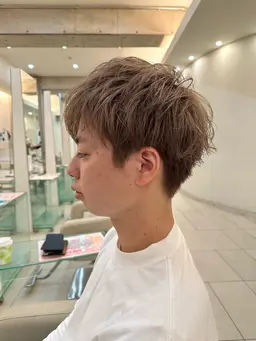 🥇早い者勝ち🥇似合わせメンズカット×1ケアブリーチ×フルカラー