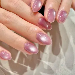 🌙1月限定🌙【オフ有り🙆🏻‍♀️】＊パラジェル込み＊うる艶マグネットネイル✨新規¥6850 再来¥7850