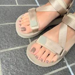 [Jrネイリスト]フットパラジェル💅🏻ワンカラー🩷