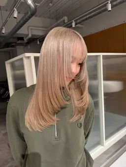 ⭐️垢抜け間違いなし、ブリーチカラー⭐️