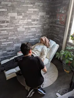 ヘッドマッサージ15分＋ハンドマッサージ15分