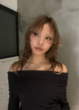 透け感でオシャレ感up✳︎透明感カラー🪽🎵