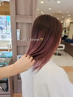 【光発色🌠】ダブルカラー➕カット➕潤いトリートメント