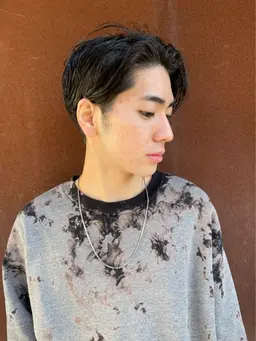 カット+ダウンパーマ