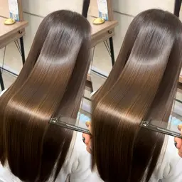 髪質改善度★★  水素トリートメント×シャンプーブロー