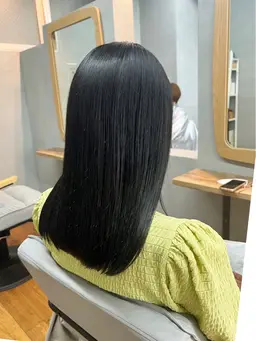 【ブリーチ毛対応】酸性ストレート&トリートメント💕