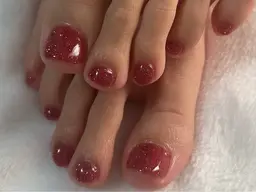 フットネイル  ワンカラー(オフ込み)