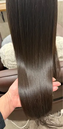 【艶髪🫧髪の強化】ケラチン髪質改善トリートメント＋シャンプー＋クィックスパ(ストレートアイロンのお仕上げになります)✨