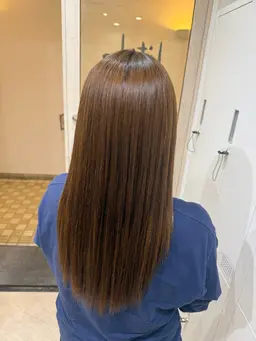 縮毛矯正+ハホニコトリートメント🌟