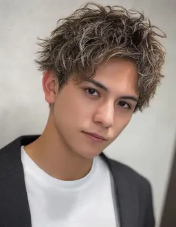 【メンズ必見🌫】メンズメッシュ＋フルカラー⛓