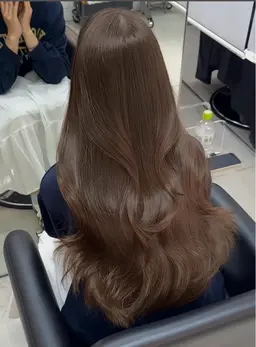 ブリーチなしダブルカラー ➕ 無料巻き仕上げ❣️