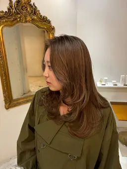 🌸カット+【透明感×柔らかさ】イルミナカラー+艶トリートメント🌸