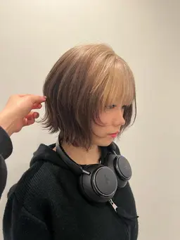 全体ケアブリーチ➕カラー➕5stepトリートメント🫧