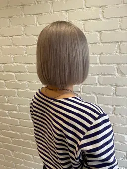 カット＋リタッチブリーチ＋トリートメント